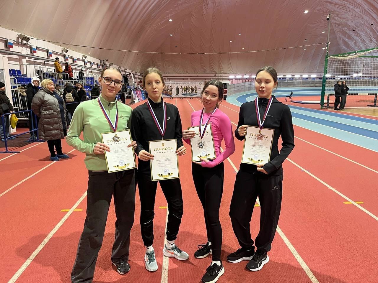 Кинешемские легкоатлеты завоевали медали на Всероссийских соревнованиях
