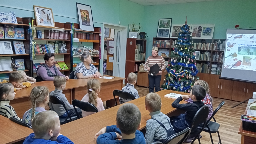В библиотеке Кинешмы отметили День зимующих птиц