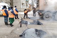 В Кинешму доставлен второй термобункер с литым асфальтом