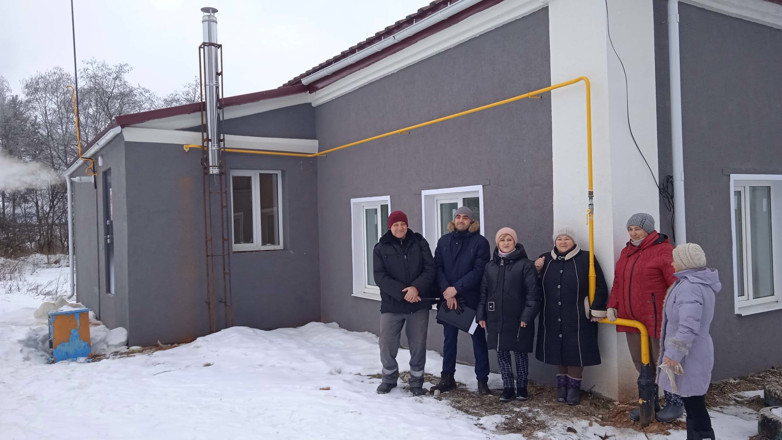 Лагунихский Дома культуры в Кинешемском районе подключили к газу