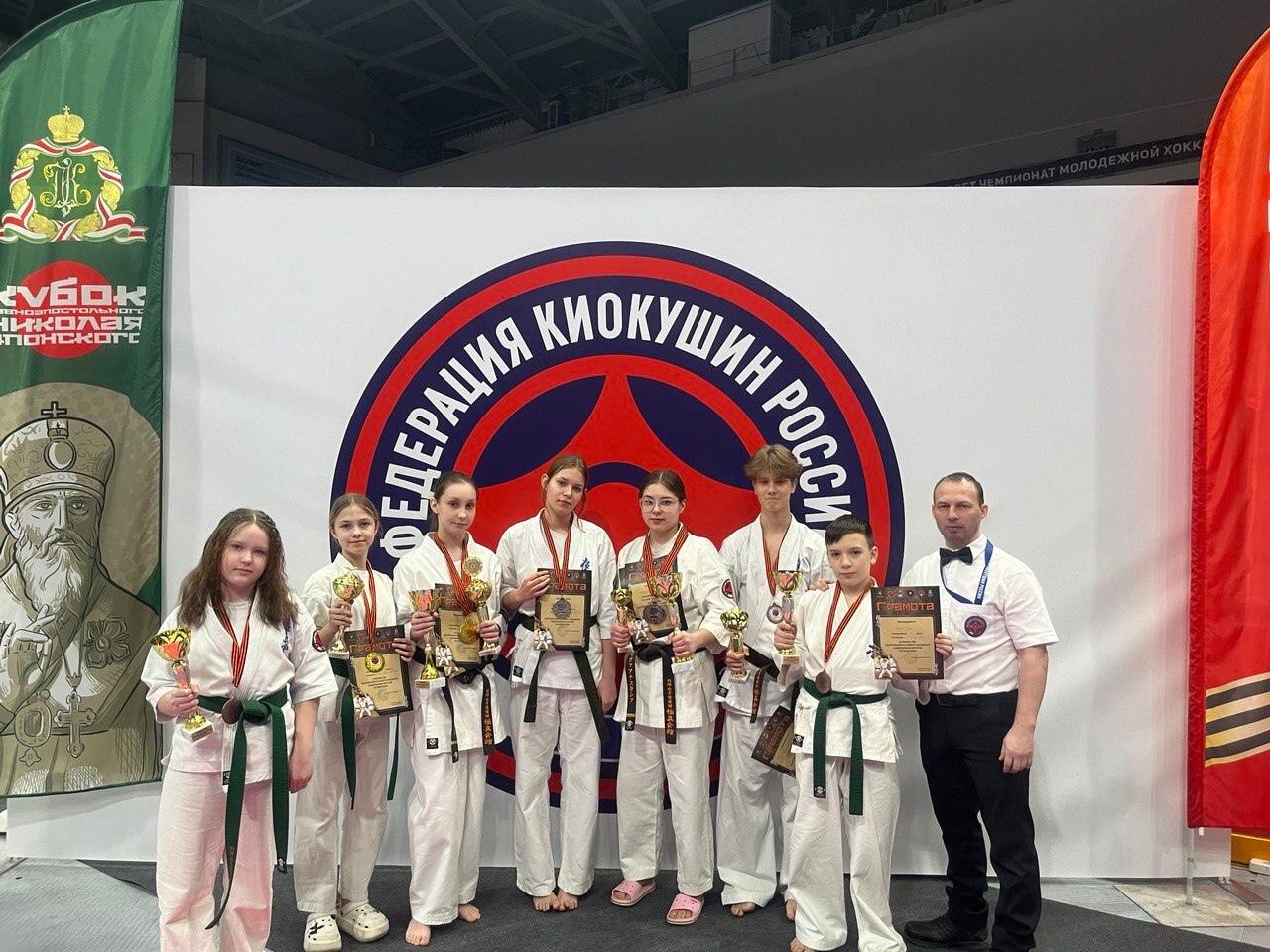 Кинешемцы завоевали награды Первенства ЦФО и СЗФО по киокушин