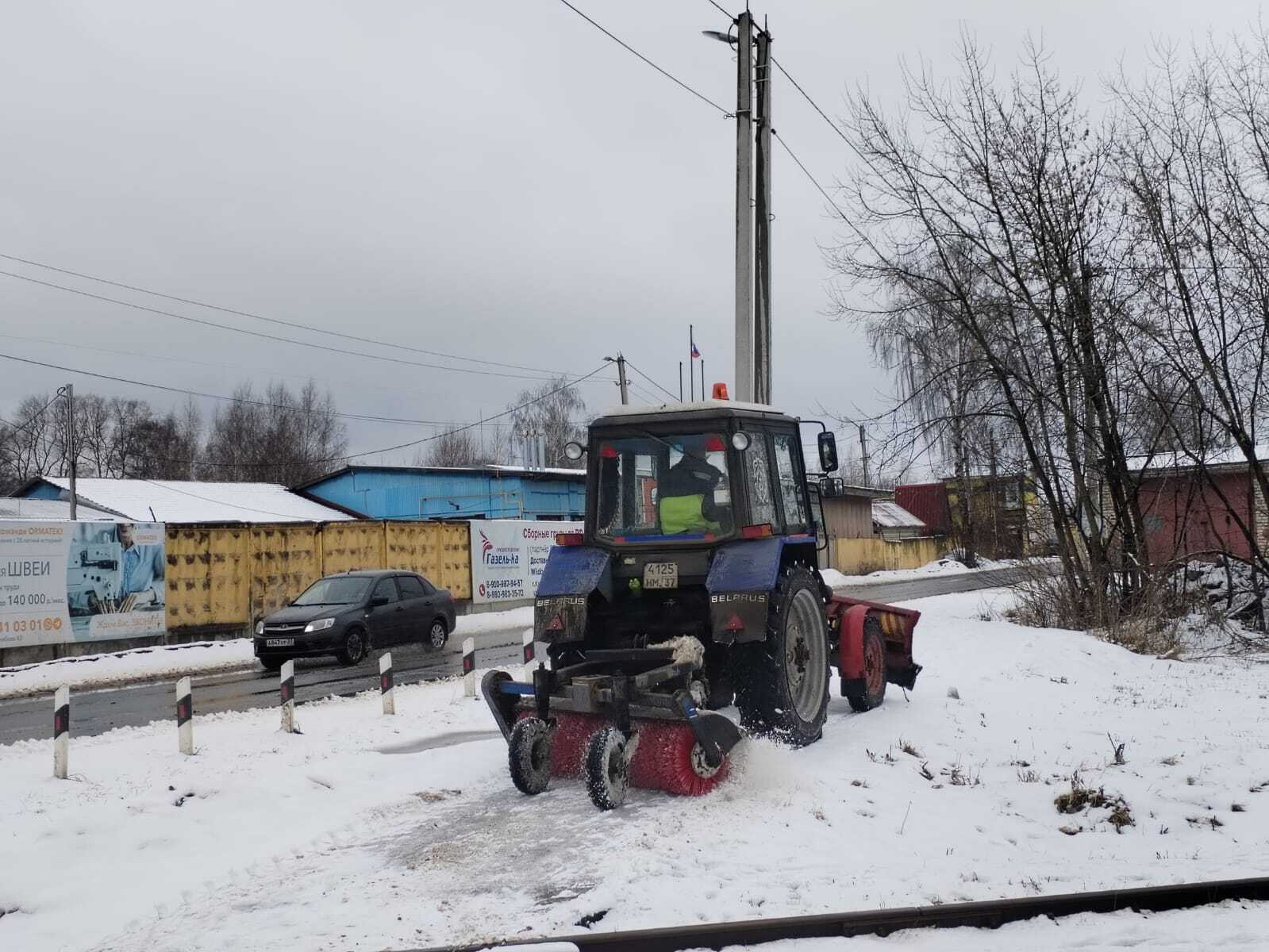 В ночь на 6 марта в Кинешме выпало до 5 см снега