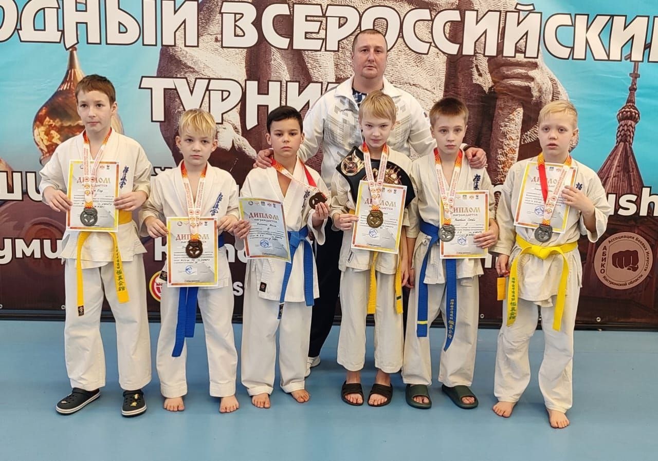 Кинешемские каратисты завоевали награды на "Кубке Ивана Сусанина"