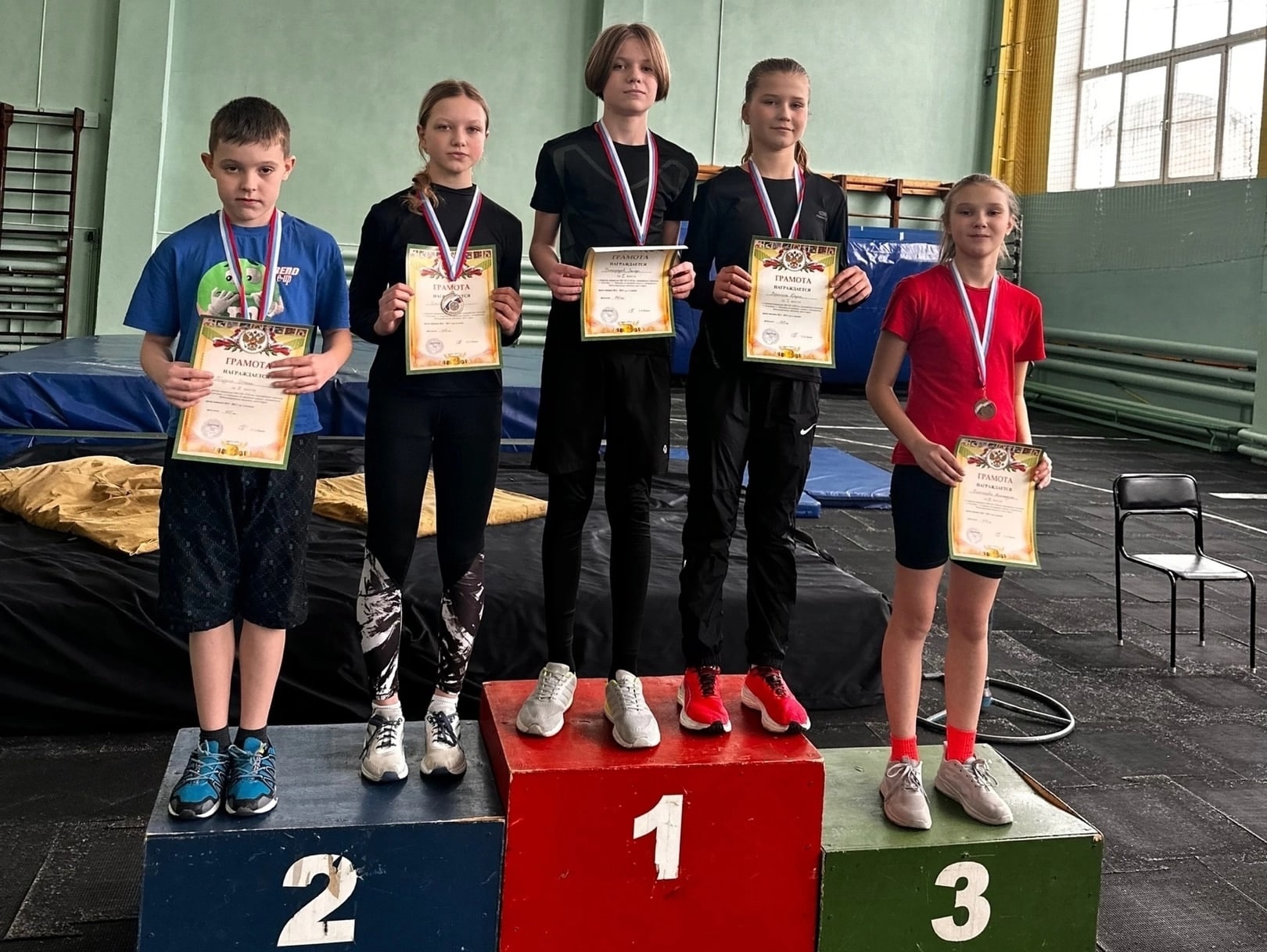 В Кинешме прошли соревнования по прыжкам в высоту