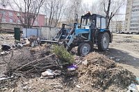 УГХ активно убирает Кинешму от смёта и мусора