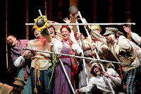 На фестивале «Горячее сердце» представили мюзикл «Барышня-крестьянка»