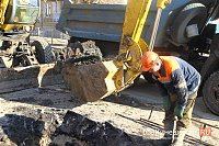 В 3-м Свободном проезде прорвало водопровод