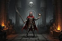 Обзор мобильной игры The Lone Necromancer