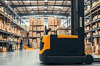 Почему электрический штабелер с электроподъемом становится необходимым оборудованием в 2025 году