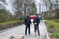 Завершается благоустройство сквера на улице Социалистической