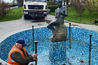 В Кинешме УГХ готовит фонтаны к летнему сезону