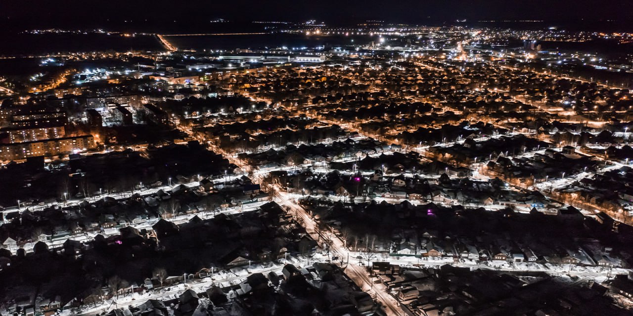 До конца 2025 года во всех малых городах региона будет освещено более 90% улиц