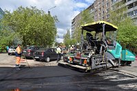 В Кинешме идет капитальный ремонт дорог сразу в нескольких микрорайонах
