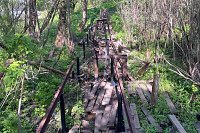 В Наволоках приступили к ремонту 37-метрового моста через ручей по улице Ульянова