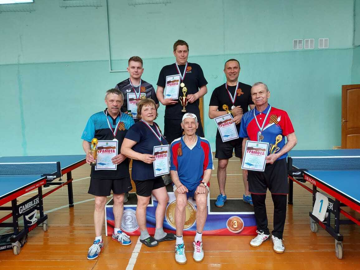 В Кинешме состоялся турнир по настольному теннису