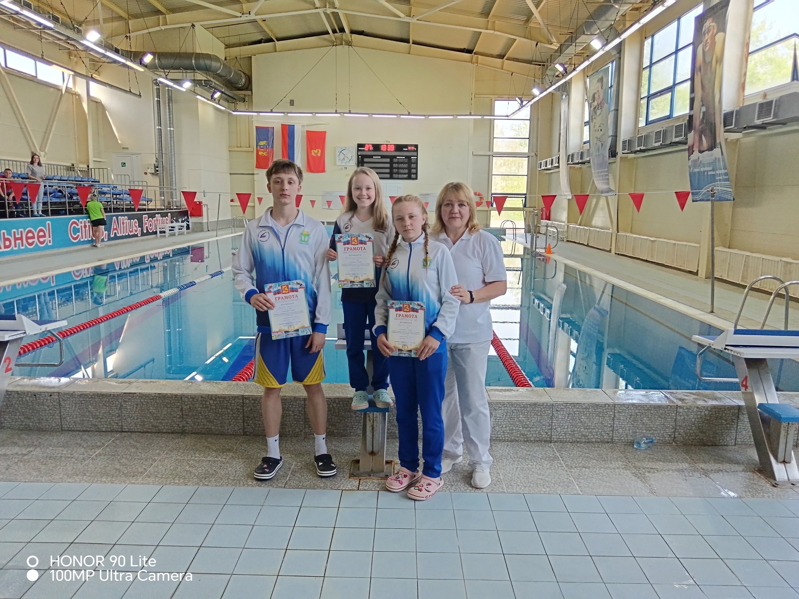 Кинешемцы – победители и призеры первенства Вичуги по плаванию