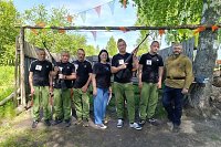 В Вахутках на «Рубеже Василевского» соревновались людей с ограниченными возможностями здоровья