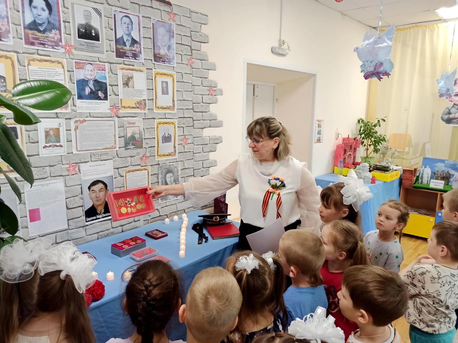 В детском саду № 31 создан музей боевой славы