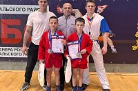 Кинешемцы стали бронзовыми призёрами первенства Суздальского района по самбо