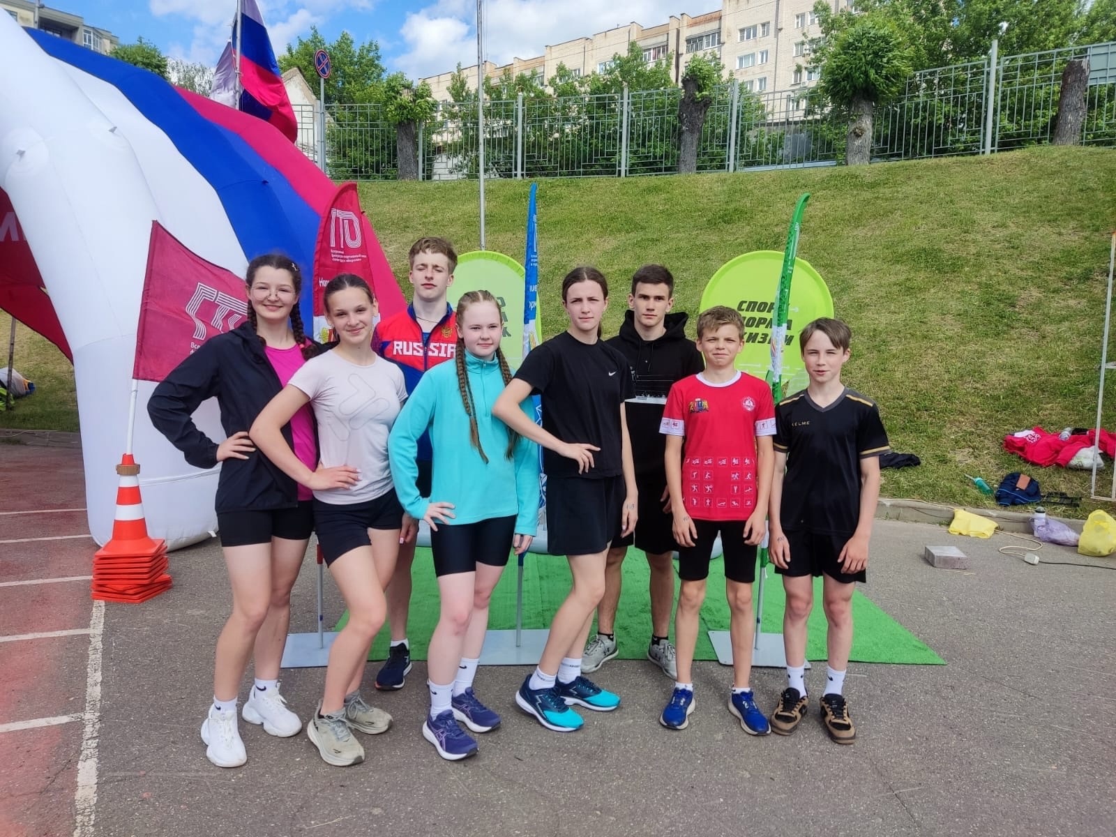 Кинешемские школьники - призеры областного фестиваля ГТО