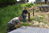 В Кинешме приступили к строительству лестничного схода к Волге в микрорайоне «Фабрика №1»