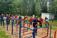 В Боготском доме-интернате открыли спортивную площадку