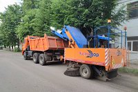 В Кинешме УГХ активно убирает смёт с дорог