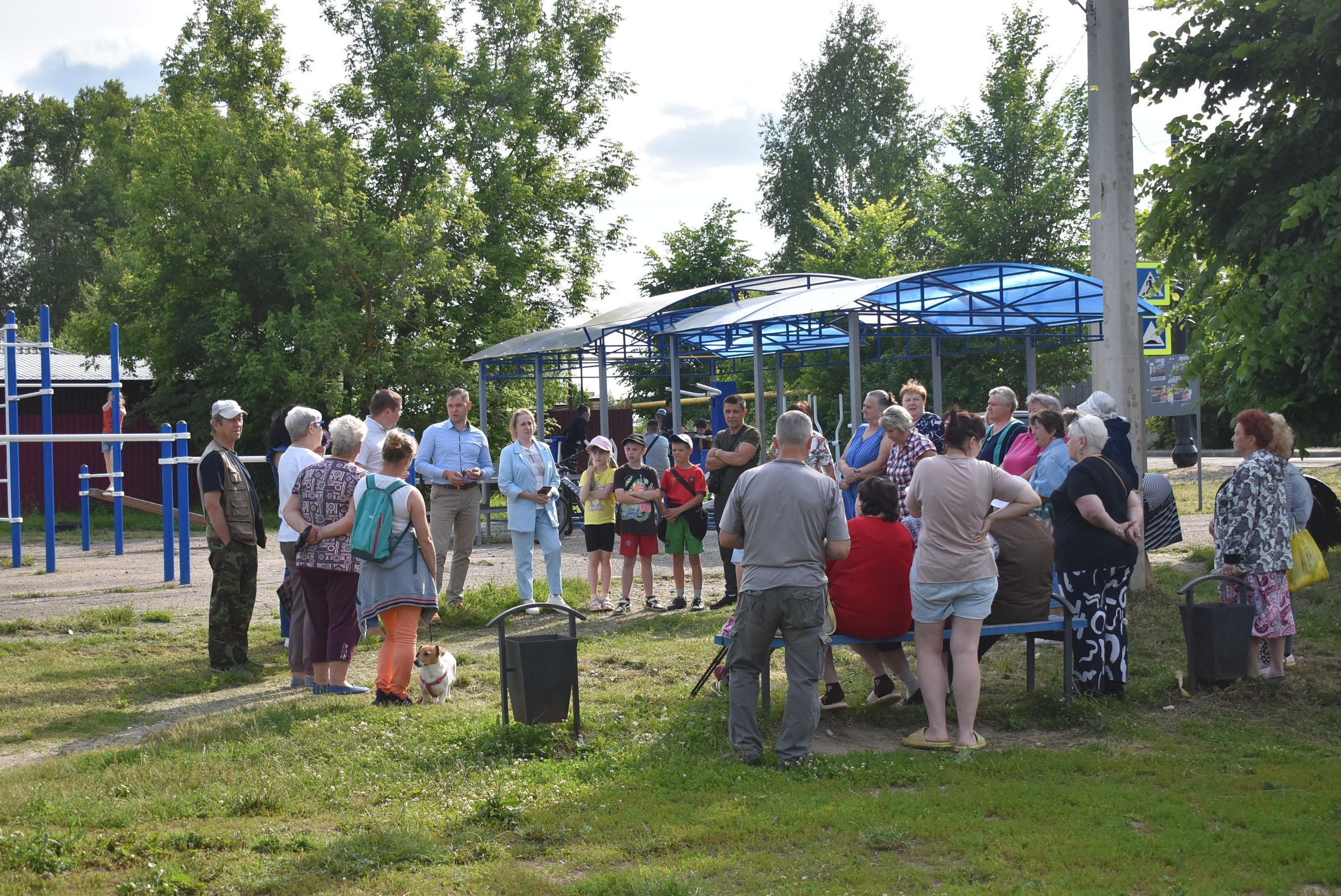 Глава Кинешемского района встретился с жителями ТОСов «Красная горка» и ТОС «Первомайский»