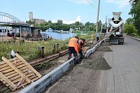 Продолжается капитальный ремонт улицы Подгорной