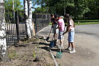 Кинешемские подростки трудятся на благо города