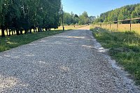 В Кинешемском районе завершен ремонт дороги в деревне Долгово