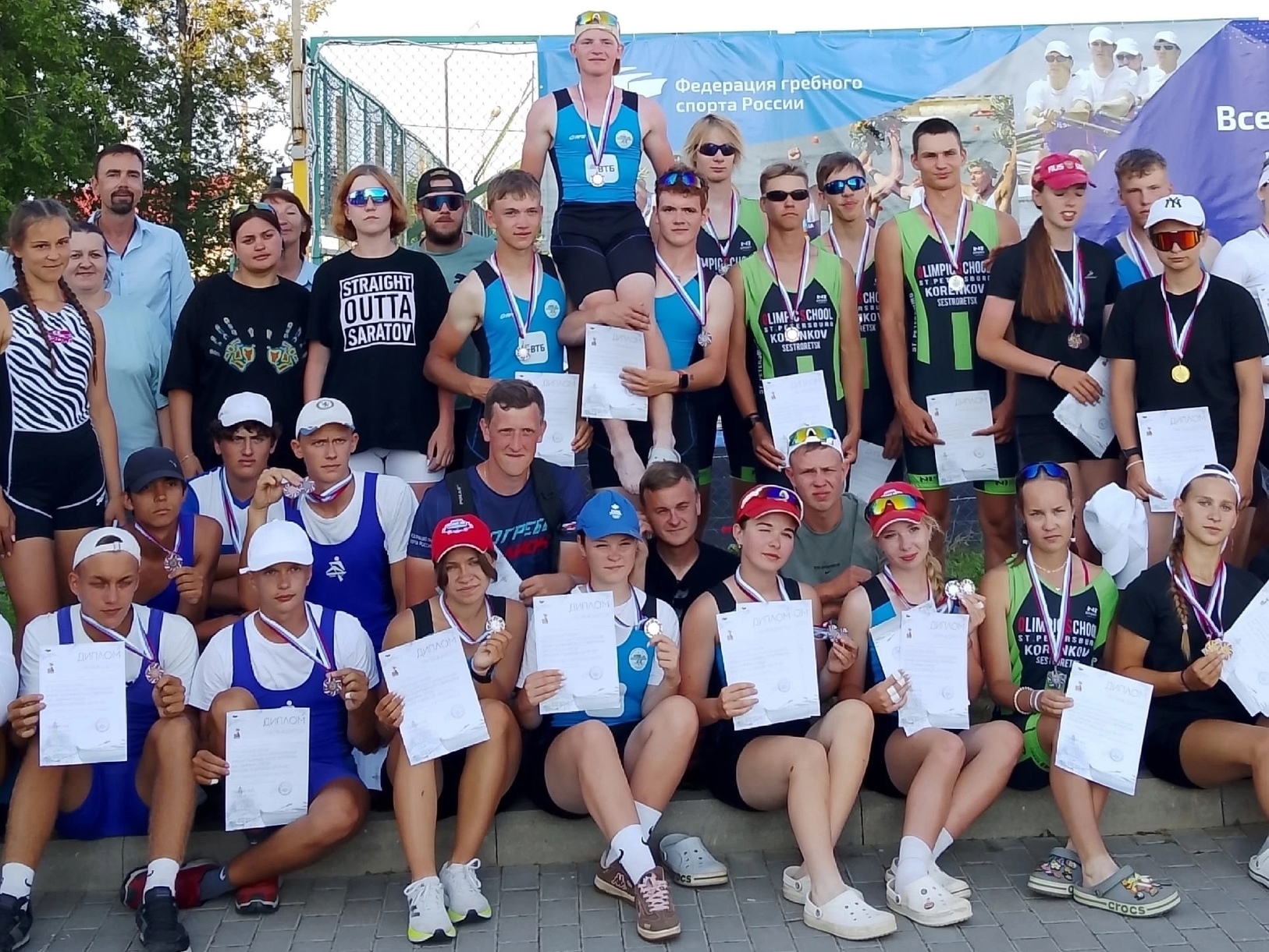 Кинешемцы завоевали 9 медалей на Всероссийских соревнованиях по прибрежной гребле