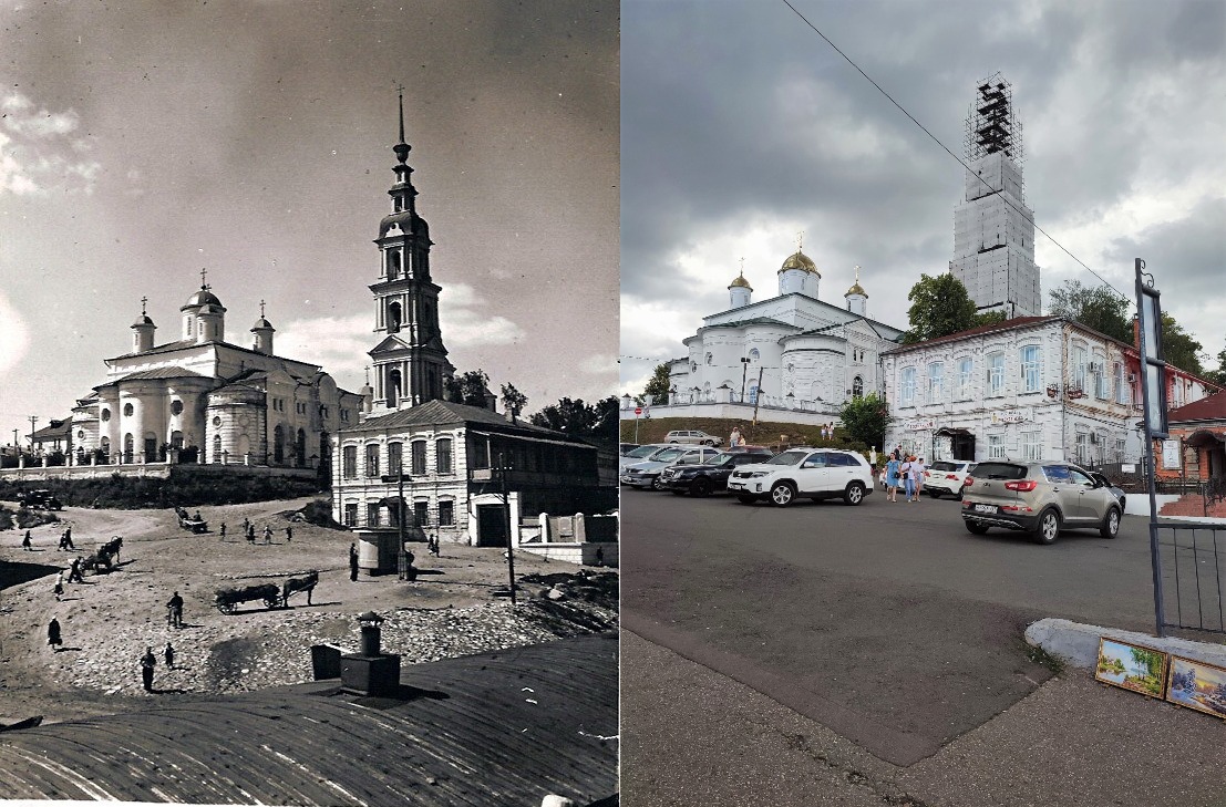 В Кинешме открылся исторический вид на Успенский собор