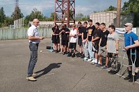 В Кинешме прошел мастер-класс по спортивному метанию ножа