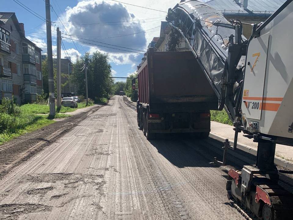 Начался второй этап ремонта дороги по улице Григория Королева