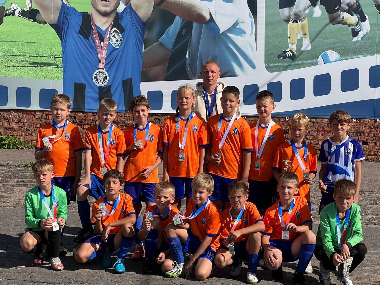 «Волжанин» стала серебряным призером фестиваля детского футбола в Ярославле