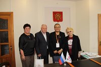 Глава Кинешмы встретился с почетным гостем фестиваля «Островский-ФЕСТ» режиссером Донг Хи Чаном