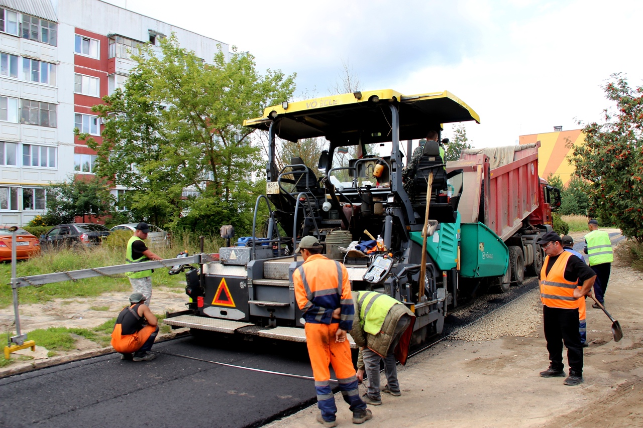 В Кинешме продолжается ремонт дорог