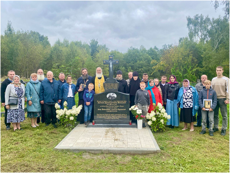 В Солдоге освящен памятный крест в честь иерея Анатолия Никольского, расстрелянного в 1937 году