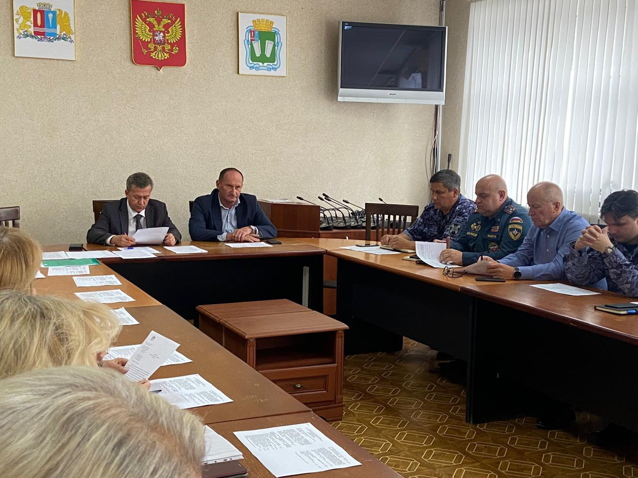 В Кинешме состоялось заседание антитеррористической комиссии и оперативного штаба