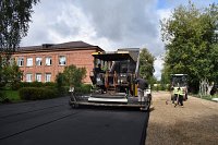 В Кинешме благоустраивают территорию начального звена гимназии им. А.Н. Островского