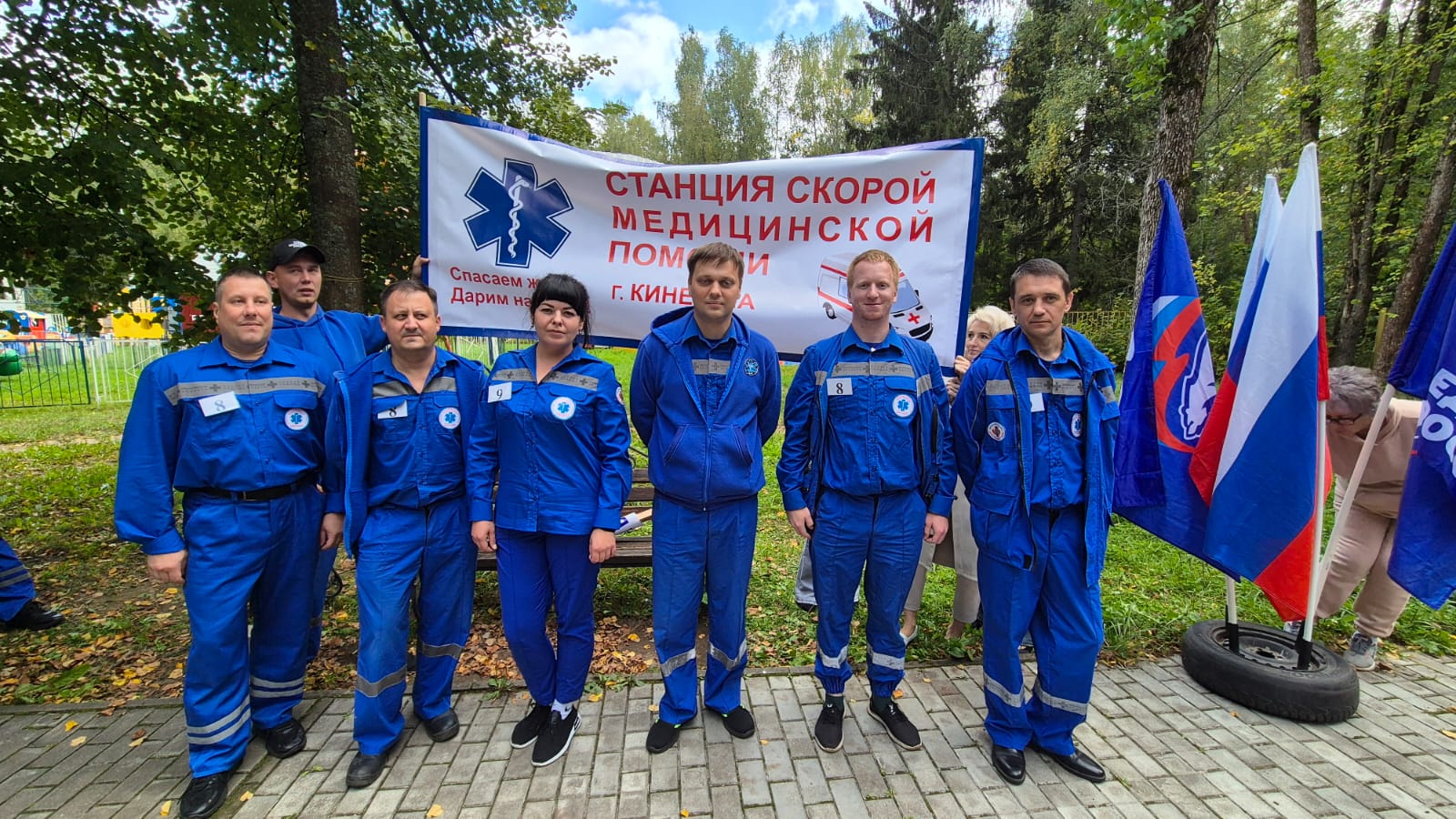 Сотрудники кинешемской «скорой» приняли участие в региональных соревнованиях