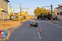 В центре Кинешмы 70-летний мопедист сбил женщину