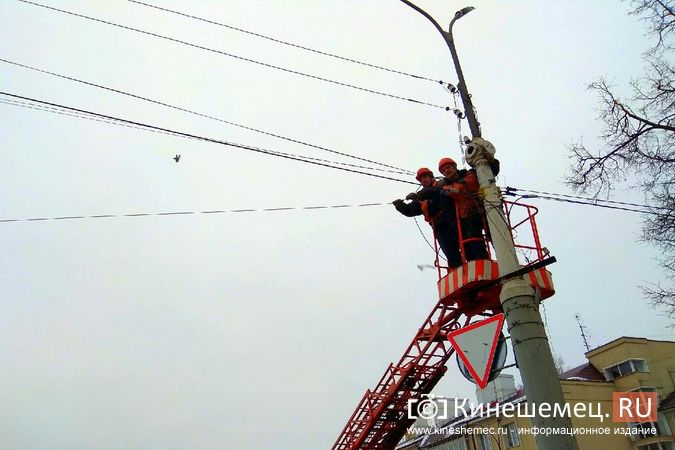 10 сентября на 25 улицах Кинешмы отключили свет