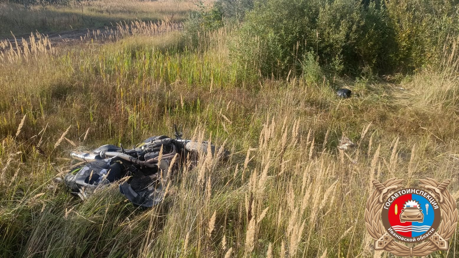 В Кинешемском районе мотоциклист влетел в трактор «Беларусь»