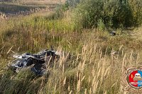 В Кинешемском районе мотоциклист влетел в трактор «Беларусь»