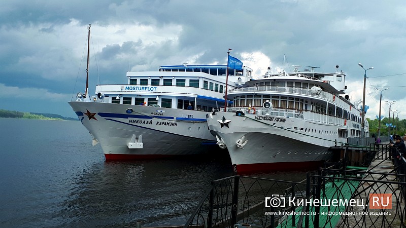 За лето города Ивановской области встретили 334 теплохода