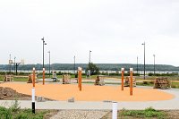 В Кинешме продолжаются работы по благоустройству стрелки у Никольского моста