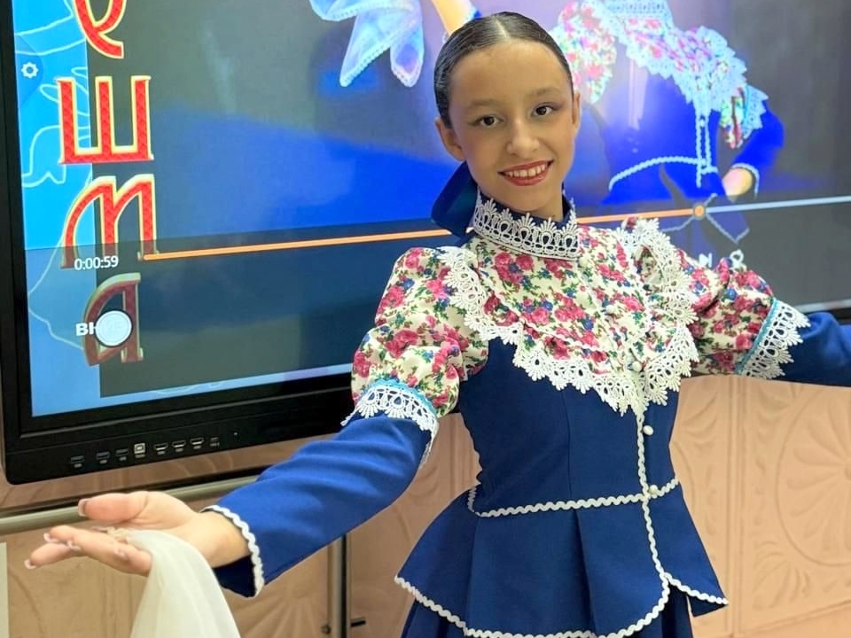 Варвара Магдалинская победила на Межрегиональной творческой лаборатории народного танца