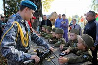 Воспитанники детских садов Кинешмы и района собрались на «Рубеже маршала А.М. Василевского»